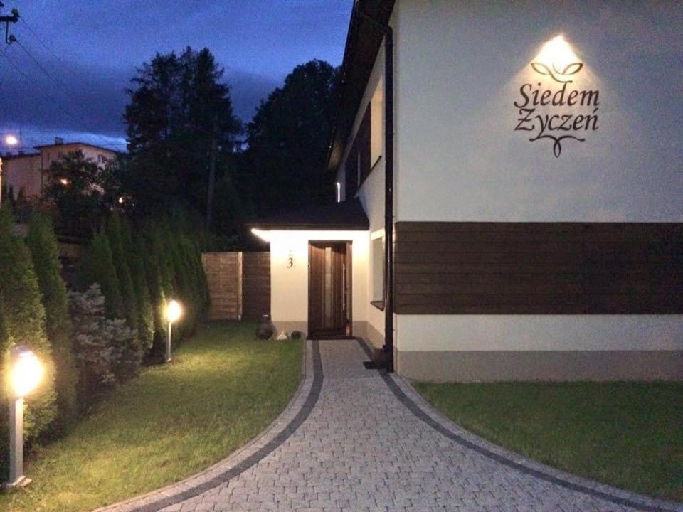 우스트론 Siedem Zyczen B&B 외부 사진
